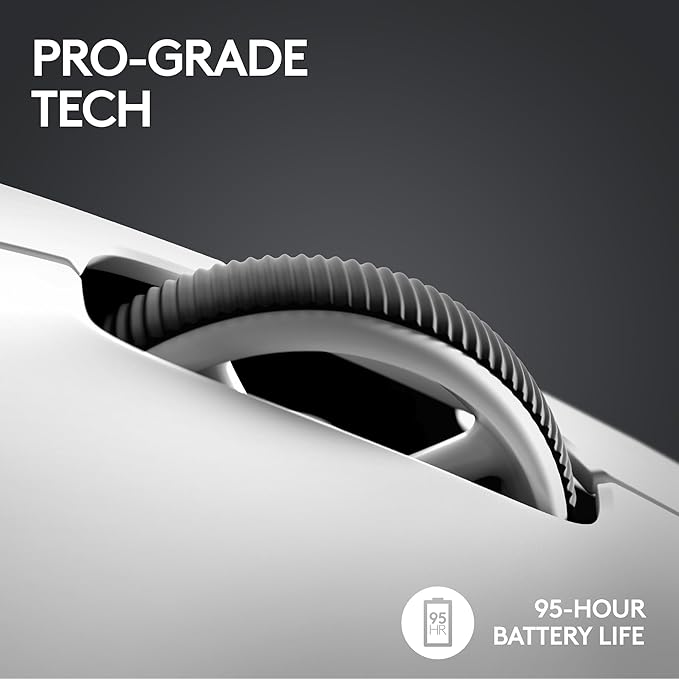 Logitech G PRO X Superlight 2 Lightspeed Wireless Gaming Mouse 8K Polling Lightweight LIGHTFORCE Hybrid Switches Hero 2 Sensor 888 IPS 44000 DPIUSB-C Charging PC &amp Mac (Renewed)
