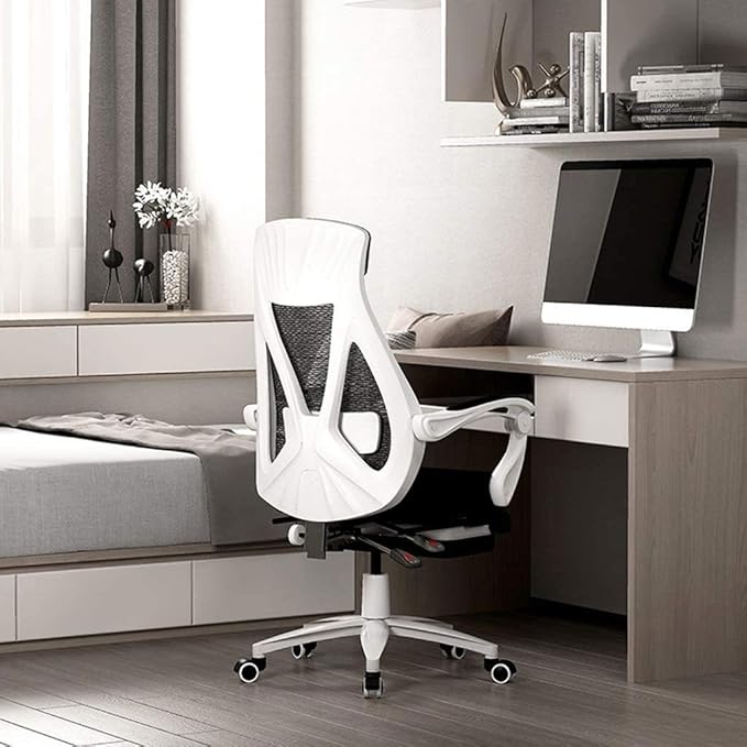 Office Chair Gaming Chair Computer Chair Capacity Ergonomic Computer Mesh Recliner Executive Swivel Office Desk Chair Task Chair and Lumbar Support (Color : Svart)