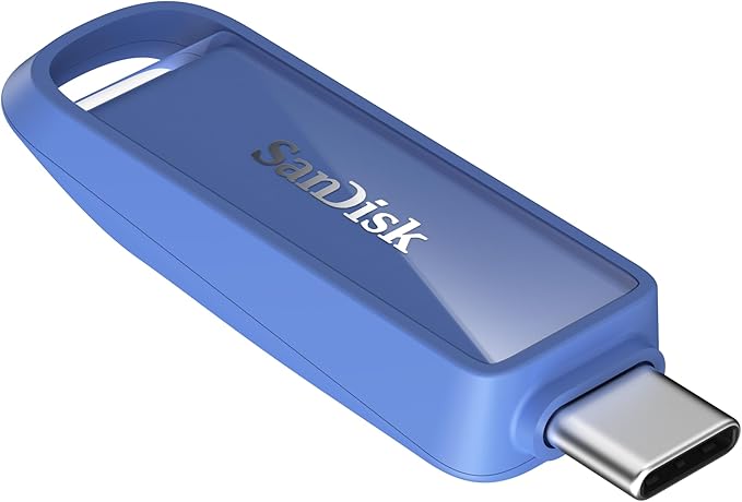SanDisk 512GB Phone Drive with USB Type-C - for Smartphones Tablets and Computers - Up to 150MB/s USB 3.2 Gen 1 - Maritime Blue - SDIXS0N-512G-GN6ND