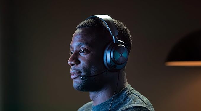 SteelSeries Arctis Nova ProMulti-System Gaming Headset - Premium Hi-Fi Drivers - Hi-Res Audio - 360° Spatial Audio - GameDAC Gen 2 - ESS Sabre Quad-DAC - Stealth Retractable Mic - PC PS5 PS4 Switch
