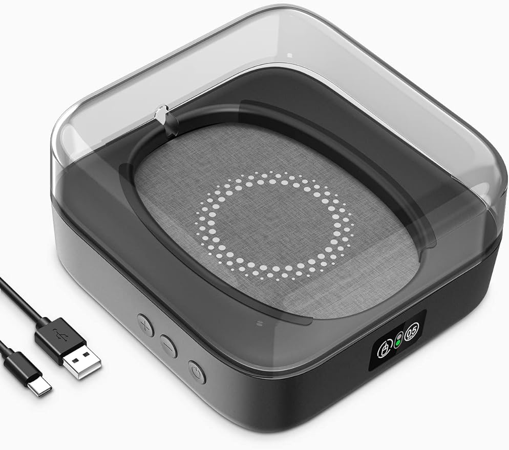 Meatanty Undetectable Mouse Mover Usb Physical Mouse Jiggler Moves Mouse Randomly Automatic Mouse Mover Device with Cover LED Display and ON/OFF Running Frequency Adjustable Keeps PC Laptop Active