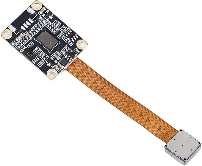 5MP 2K USB Camera Module with 120 Degree Wide Angle Distortionless Built in Microphone for Laptop Suitable for All in One Notebook Industrial Equipment Connect via USB Port