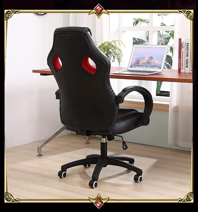 Breathable Gaming Chairs Racing Style Computer ReclinerAdjustable Height Tilt PU Leather Game Chair Office Chair