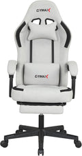 Giantex Gaming Chair Ergonomic Video Game Chair w/Footrest Lumbar Support Headrest Reclining Backrest &amp Linkage Armrests Height Adjustable 360° Swivel Computer Desk Chair for Home Office (Gre