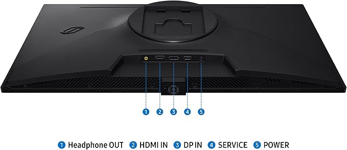 Samsung 27 Odyssey OLED G6 (G61SH) Gaming Monitor - QD-OLED QHD (1440P) 240Hz 0.03ms Glare-Free Pantone Validated HDR10 Height-adjustable stand OLED Safeguard 3 Year Warranty LS27HG612SNXZA