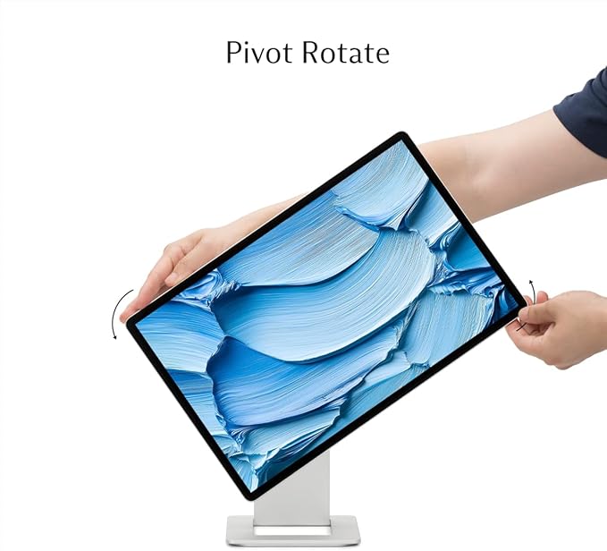 SOTSU FlipAction Elite 16 Portable Monitor | 4K | Super Compact | Pivot Rotate | 3840x2400 DCI P3 | 60Hz | 450 Nits | Full Metal CNC | Perfect Match for Mac and Windows (Silver)