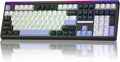 Aula H108 Wireless Mechanical Keyboard Hot Swappable Silent Keyboard Full Size Keyboard with Number Pad Gasket Structure RGB Backlit Computer Gaming Keyboard with PBT Keycaps for PC/Office