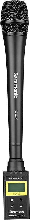 Saramonic Professional XLR Dynamic Hanheld Performance &amp Interview Microphone (SR-HM7)Black