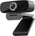 HD 1080P with Microphone 927 Web Camera 2 Mics Streaming 360° Rotatable PC Camera Plug and Play USB for Conferencing/Zoom/Facetime/YouTube/PC/Laptop/Desktop