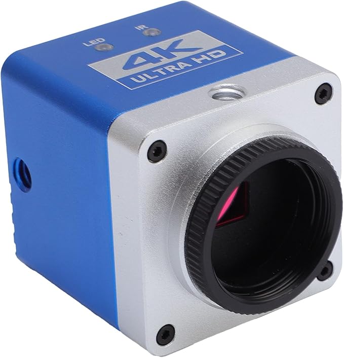 4K HD Webcam 8.3MP Digital Industrial Camera 1/1.8 inch CMOS Sensor Professional Digital Webcam for Photo Video Lab Industry Use