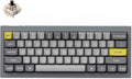Keychron Q4 Wired Custom Mechanical Keyboard 60% Layout QMK/VIA Programmable Macro with Hot-swappable Gateron G Pro Brown Switch Double Gasket Compatible with Mac Windows Linux (Gray)