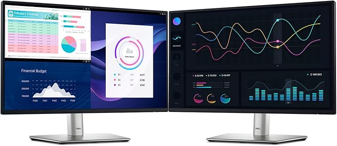 Dell P2225H 22 16:9 IPS Computer Monitor Screen with DisplayPort and USB 3.0 Upstream Cables with Power Cord + USB 3.0 Upstream Cable + Display Port Cable + HDMI Cable + Microfiber Cloth (Renewed)