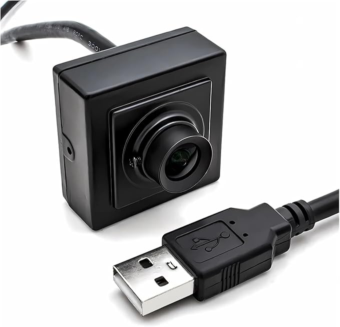 87 Degree 2mm No Distortion 2K USB HD PC Webcam Play 30FPS 170ms Delay Mini Metal Box Live Streaming UVC USB Camera
