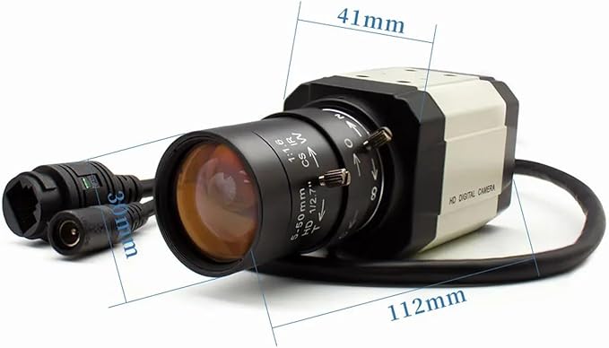 HD 1080P Digital Camera 5-50mm Zoom Lens Mini Webcam Home Security Protection Surveillance 2 4MP IP Camera