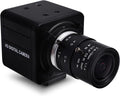SVPRO 4K Webcam with Zoom Lens HD Manual Focus 4K 30fps Close-up Camera with 2.8-12mm Varifocal Lens 4X Optical Zoom External PC Camera for Windows Linux Android Mac OS Raspberry Pi