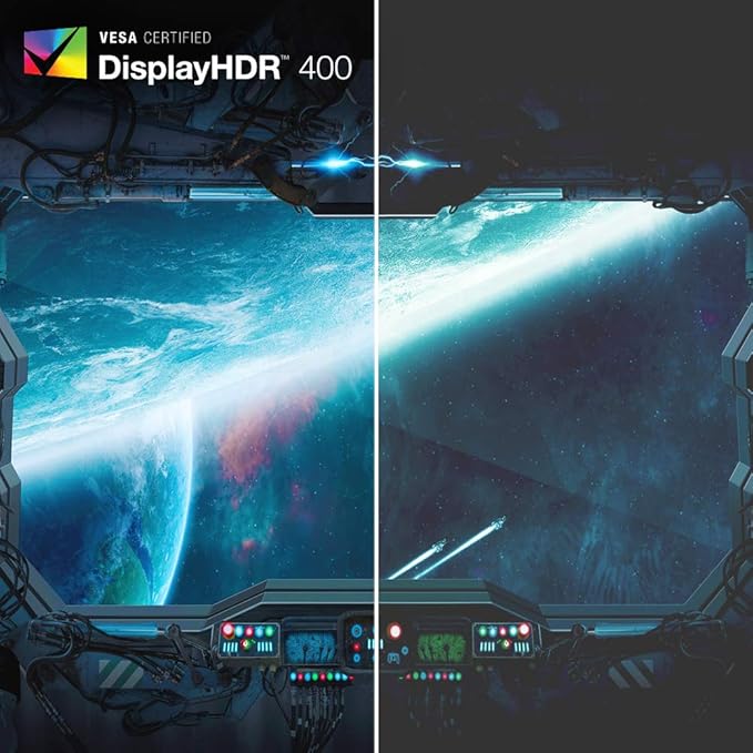 acer Nitro XV322QU KVbmiiphzx 31.5 WQHD 2560 x 1440 Agile-Splendor IPS Gaming Monitor AMD FreeSync Premium | Up to 170Hz | Up to 0.5ms | DisplayHDR400 | TUV/Eyesafe | Display Port 1.2 &amp 2 x HDMI