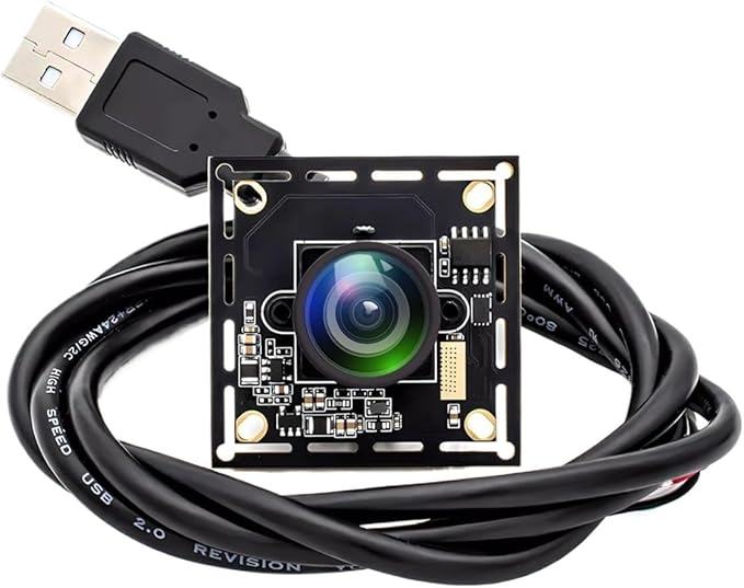 2mm 121 Degree 1200P 90FPS USB Camera Module Global Shutter AR0234 Board with Wide Angle View Lens High Frame Rate Camera