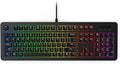 Lenovo Legion K310 RGB Wired Gaming Keyboard - Ultra-Fast Reaction Time with Tactile Keys Quiet Key Membrane Switches Silent Operation RGB Illumination - Water Resistant &amp Compact Design