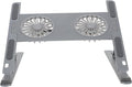 Aluminum Laptop Cooler Stand with USB LED Fan Ventilated Air Circulation and Protection for Gaming and Work and Practical Cooling Pad Holder