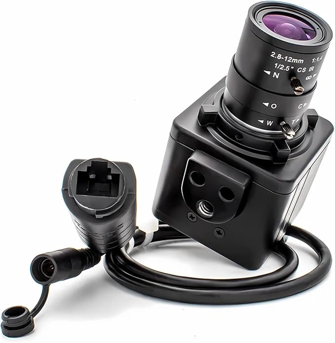 4K CMOS POE Digital Live Stream Camera 3 4 5 8MP HD Security Protection Webcam Industrial 2 100mm Manual Varifocal Lens