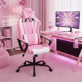 Ergonomic Office Chair Desk Gaming Chair PC Racing Chair High Back Executive Recliner Backrest and Seat Height Adjustable Swivel Rocker E-Sports Chair for Adults with Headrest and Lumbar Support