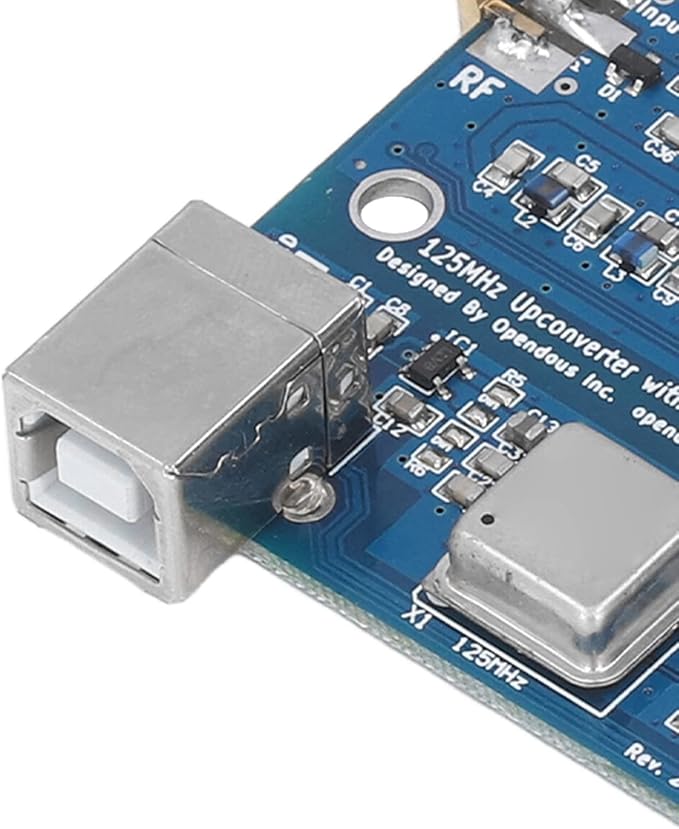 125MHz SDR Upconverter Set Variable Frequency Upconverter Board for RTL2832+R820T2 Receiver