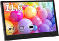 Portable Monitor IPS Small HDMI Display Dual USB-C Low Power External Screen for Laptop PC Mac Switch Rasp Pi Xbox (11.6 IPS HD)