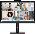 Lenovo ThinkVision T27hv-30 27 Class Webcam WQHD LED Monitor - 16:9 - Raven Black