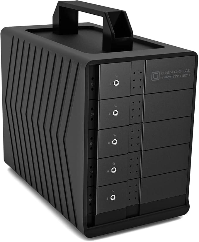Oyen Digital Fortis 5C 5-Bay USB-C External Drive Enclosure (Renewed)