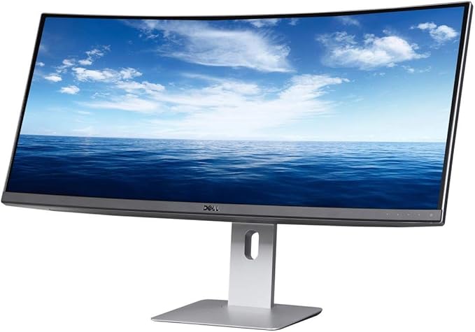 Dell U3419w Ultrasharp 34-Inch WQHD (3440x1440) Curved IPS USB-C Monitor Black