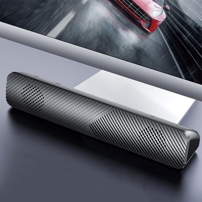 Computer SpeakersDynamic Computer Sound BarWired USB-Powered PC SpeakersSound-bar Speakers for PC Desktop Computer Laptop Monitor