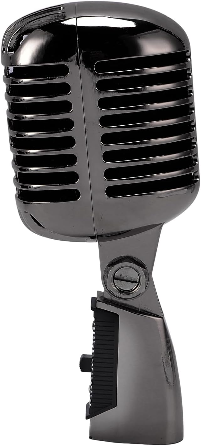 Dynamic Microphone Noise Reduction Microphone Angle for Studio Recording Adjustable (Gunmetal Grey)