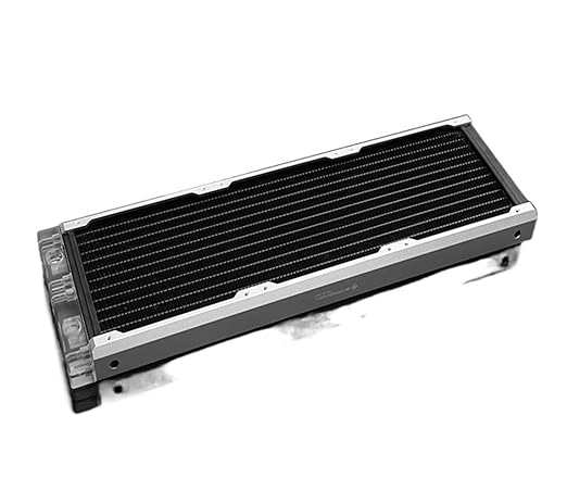 FR-360 Modular 360mm Radiator Removable Radiator for 120mm Fan (Color : Black)
