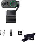 Insta360 Link 2 PRO- PTZ 4K Webcam for PC/Mac 1/1.3” Sensor AI Tracking Gesture Control HDR Directional Noise-Canceling Mics Live Streaming Gaming Video Camera Works with Zoom Teams Twitch