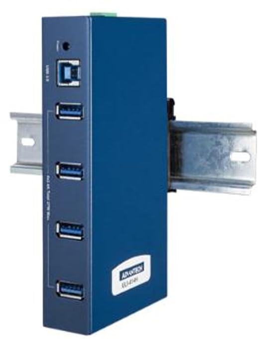 BB-USH204-B - ULI-414H - Industrial USB 3.2 Gen 1 (5Gbps) Hub 4 Port Metal Case