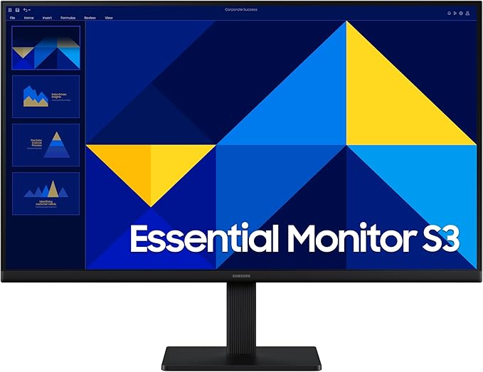 Samsung 27 S3 (S30GD) IPS LED FHD 100Hz Monitor (HDMI D-sub) - Black - LS27D300GANXZA