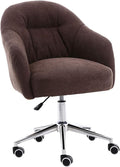 Gaming Chair Velvet Accent Chair Living Room 360 Degree Swivel Chair Velvet Home Office with Thick Sponge Cushion for Bedroom (Color : #8)