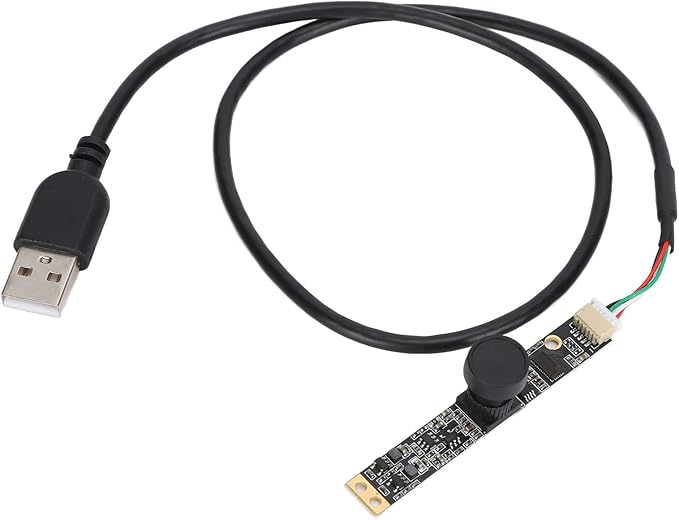 Walfront 2MP Camera Module USB Interface 163° Wide Angle Lens 2.9mm Fixed Camera Photosensitive Chip