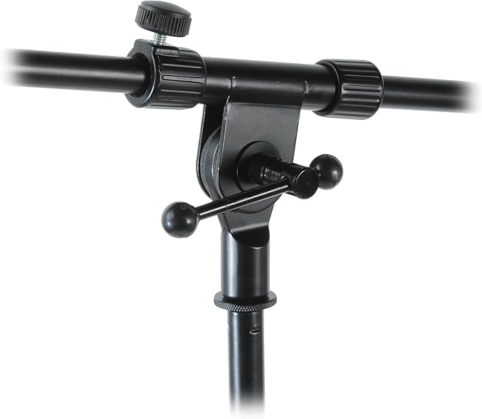 Rode PodMic USB Dynamic Broadcast Microphone (White) with On-Stage Stands MS7701B Tripod Mic Stand and XLR Cable