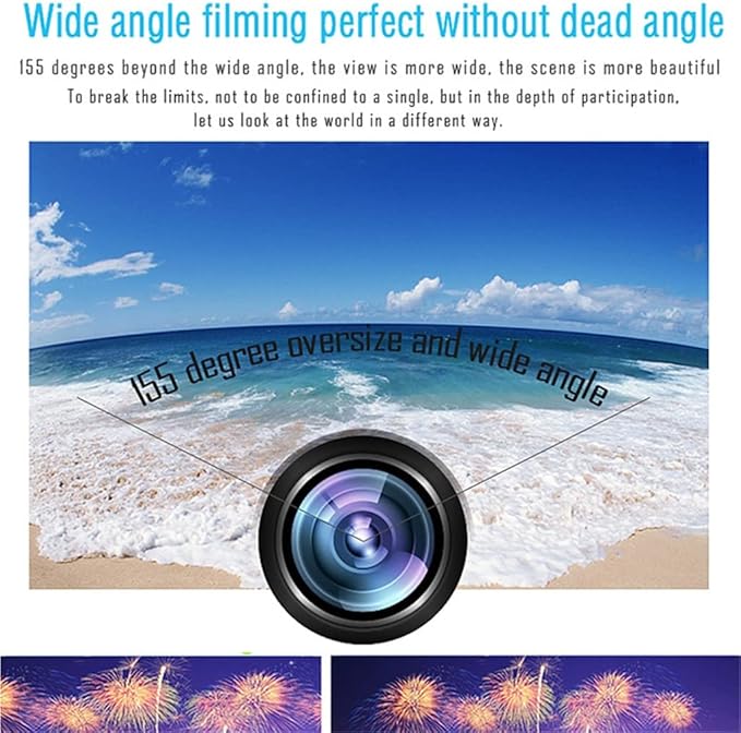 Mini Camera 1080P Small Wide Angle Waterproof Cam Camcorder DV Video Sport Night