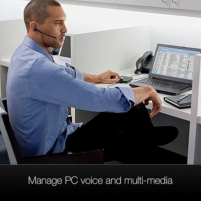Poly MDA 220 USB Hub for Deskphone PC Mac USB-A for Poly Headsets Built for Communications Compatible with Zoom Teams Avaya Cloud Cisco Webex RingCentral and UC GTW Microfiber Included