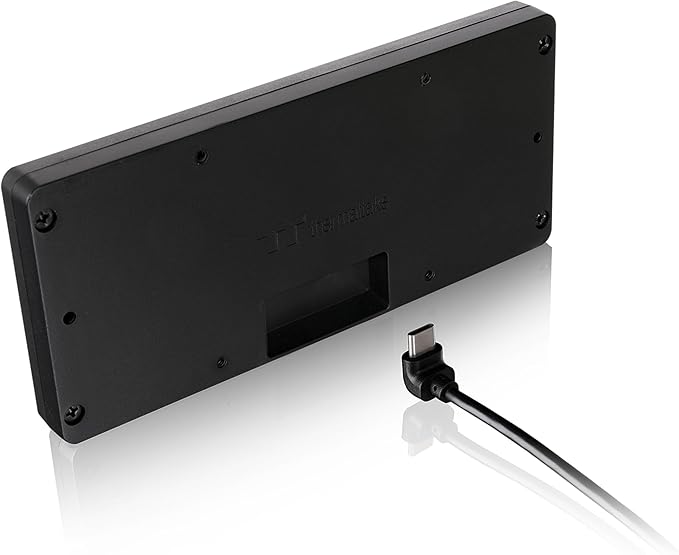 Thermaltake 6.0 Inch LCD Screen Kit 1480x720p TTRGBPlus 3.0 Supported Type-C to USB (9-Pin) Standalone Black AC-079-OO1NAN-A1