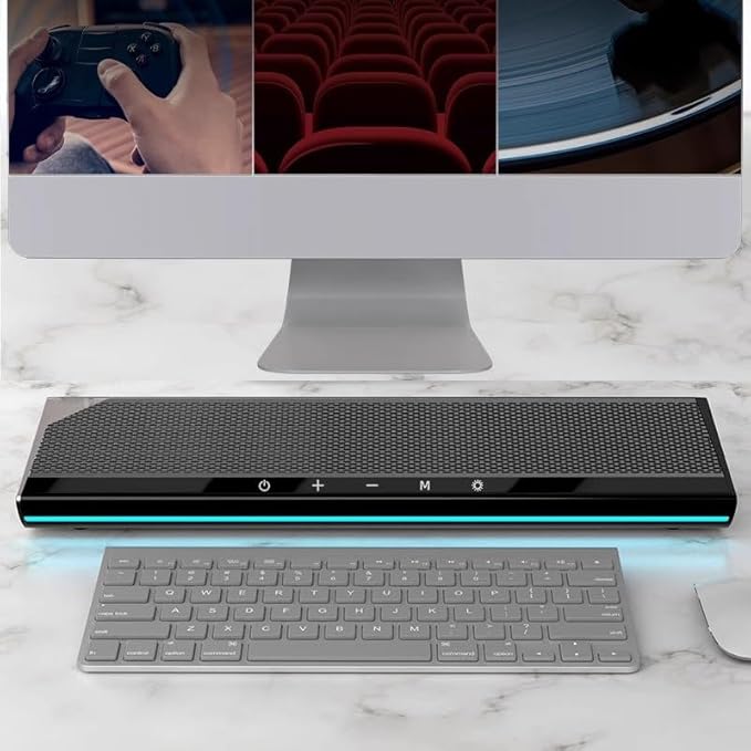 JSEIAJB PC Audio Desktop Home Desktop Wired Speaker Laptop Games Home