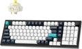 Keychron Q5 Max Wireless Custom Mechanical Keyboard 2.4 GHz Bluetooth QMK Full Aluminum 96% Layout RGB with Hot-swappable Gateron Banana Switch Compatible with Mac Windows Linux