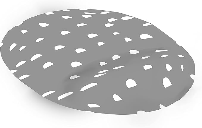 Ergonomic Mouse Pad with Wrist Rest Digital Printed Mouse Mat for Tendon Sheath Problems Non-Slip Base for Office and Home Size: 20 x 23 cm