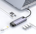 Mcdodo USB C Hub Adapter 8 in 1 Type C Hub with Ethernet Port 4K HDMI3 USB 3.0 PortsSD/TF Card Reader100W USB C PD Charging Thunderbolt 3 Compatible with MacBook Pro AirChromebook PixelPhone