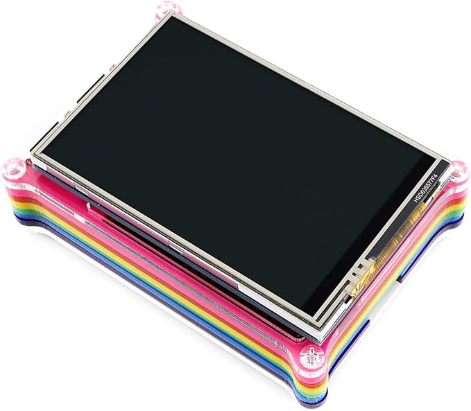 3.5 inch TFT Touch Screen (C) 480x320 Hardware Resolution LCD Display HDMI Module for Raspberry Pi 3/2/1 Model B B+ A+ Zero W 125MHz High-Speed SPI (Refresh Rate up to 50Hz)