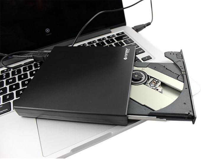 SANOXY_USB2-CDDVDCOMBO-BK Slim USB 2.0 External Portable Black