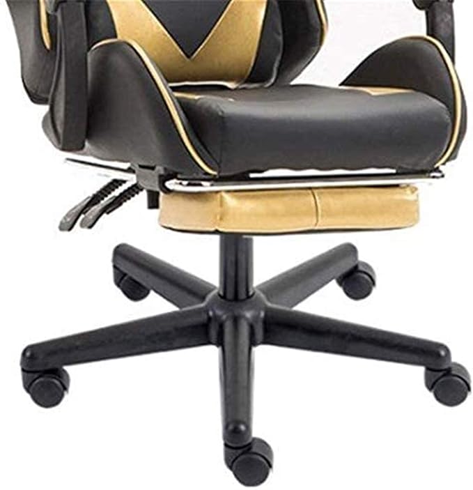 Computer Gaming Chairs PC Gaming Chair High Back Racing Office Chair PU Leather Desk Backrest and Seat