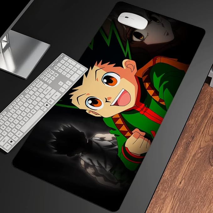 RAINBOWS XXL Gaming Professional Hunter Beautiful Cute Printing Mouse Pad Desk Pad Anime Pad Computer Player PC Mouse Mats(QZLR-014700x400x3mm)